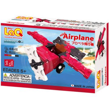 Constructor pentru copii LaQ Hamacron - Avion, 50 piese