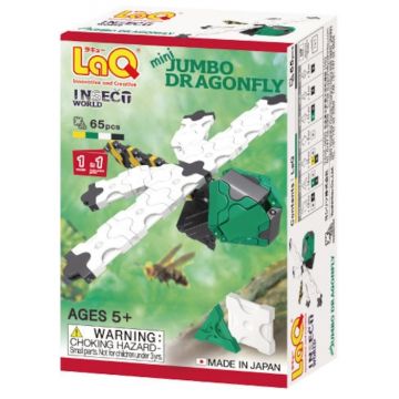 Constructor pentru copii LaQ Insect World - Libelulă, 65 piese