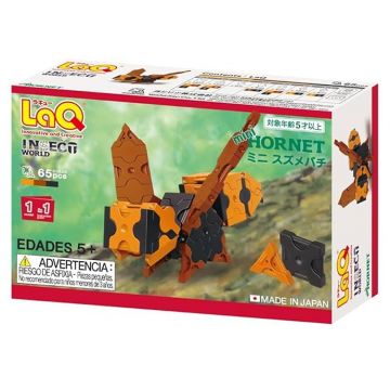 Constructor pentru copii LaQ Insect World - Viespe, 65 piese