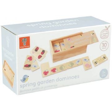 Domino din lemn Orange Tree Toys - Grădină