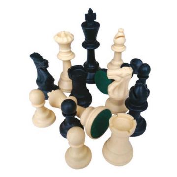 Figurine din plastic pentru șah Modiano - grevate, 9.5 cm