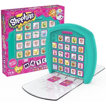 Joc cu cărți și cuburi Top Trumps Match - Shopkins
