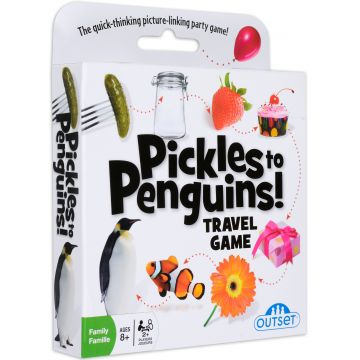Joc de societate Outset Media - De la castraveti la pinguini, Travel Game