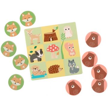 Joc din lemn Orange Tree Toys - Șah marin, Animale din pădure