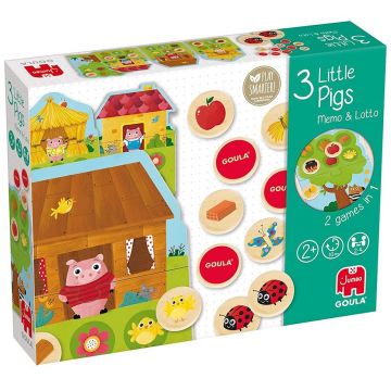 Joc pentru copii Goula - Cei trei purceluși