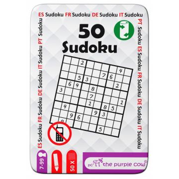 Joc pentru copii The Purple Cow - 50 jocuri Sudoku