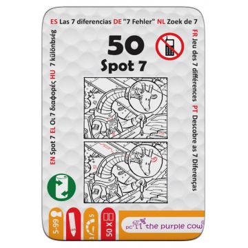 Joc pentru copii The Purple Cow - Spot 7, 50 de cartonașe