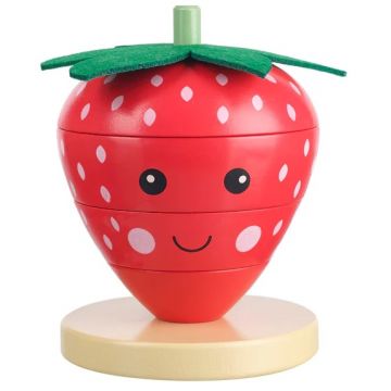 Jucărie cu sfori din lemn Orange Tree Toys - Strawberry