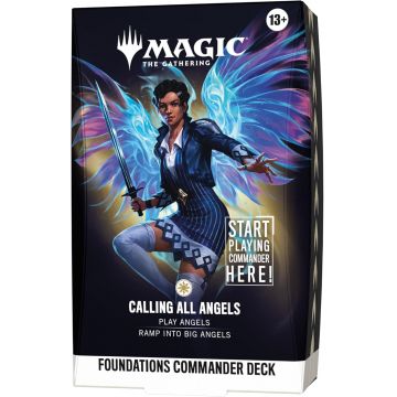 Magic The Gathering: Foundations Commander Deck - Calling All Angels