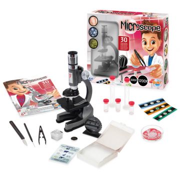 Microscop cu accesorii Buki Sciences - 30 de experimente