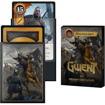 Protectoare pentru carduri  No Loading Games - Gwent Sleeves Nilfgaard (100 buc.)