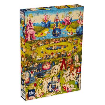 Puzzle Black Sea din 1000 de piese - Gradina placerilor pamantesti, Jerome Bosch