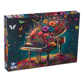 Puzzle Black Sea din 1000 de piese - Melodie cu arome de flori