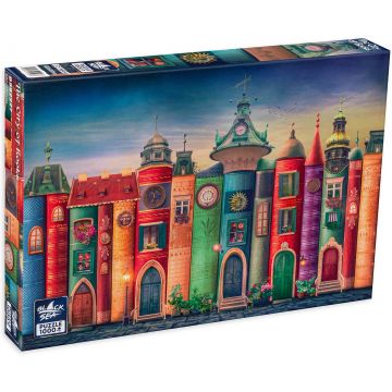 Puzzle Black Sea din 1000 de piese - Orasul cartilor
