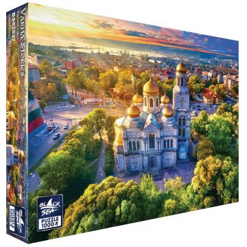 Puzzle Black Sea din 1000 de piese - Varna Etude, Valentin Valkov