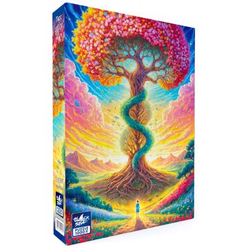 Puzzle Black Sea din 1000 piese - Pomul vieții