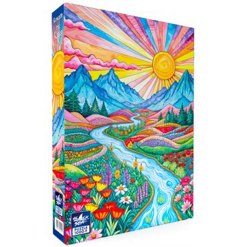 Puzzle Black Sea din 1000 piese - Sub razele culorilor