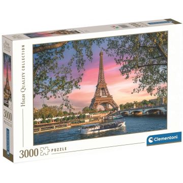 Puzzle Clementoni de 3000 piese - Doamna de fier la apus