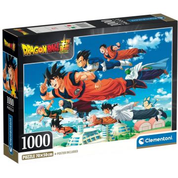 Puzzle Clementoni din 1000 piese - Dragon Ball Super