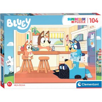Puzzle Clementoni din 104 de piese - Bluie