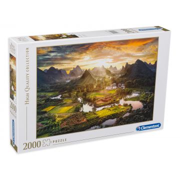 Puzzle Clementoni din 2000 de piese - View of China