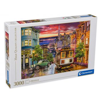 Puzzle Clementoni din 3000 de piese - San Francisco