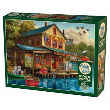 Puzzle Cobble Hill din 1000 de piese - Bere și momeală