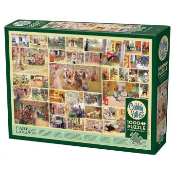 Puzzle Cobble Hill din 1000 de piese - Carl Larson
