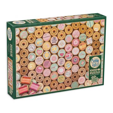 Puzzle Cobble Hill din 1000 de piese - Coaseți fericirea!