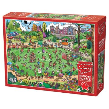 Puzzle Cobble Hill din 1000 de piese - DoodleTown: Ghidușii și capcane