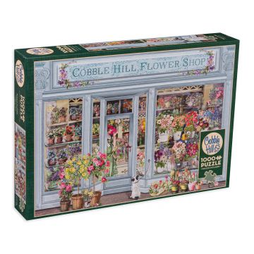 Puzzle Cobble Hill din 1000 de piese - Flori în Paris