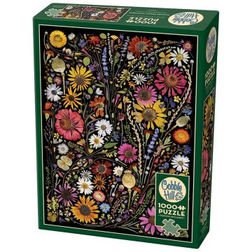 Puzzle Cobble Hill din 1000 de piese - Herbarul fericirii