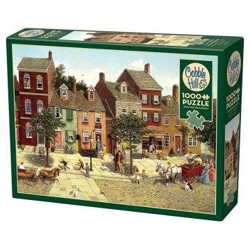 Puzzle Cobble Hill din 1000 de piese - În piață