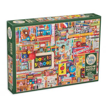 Puzzle Cobble Hill din 1000 de piese - Înapoi la școală