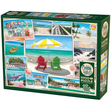 Puzzle Cobble Hill din 1000 de piese - Loc fericit