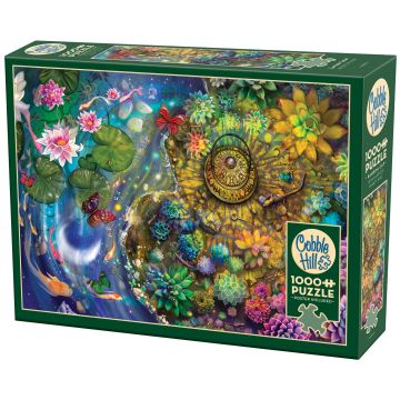 Puzzle Cobble Hill din 1000 de piese - Lumina felinarului