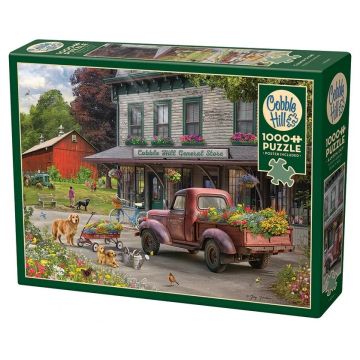 Puzzle Cobble Hill din 1000 de piese - Magazinul din sat