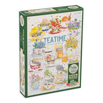 Puzzle Cobble Hill din 1000 de piese - Ora de ceai