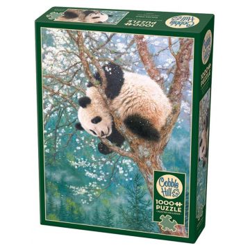 Puzzle Cobble Hill din 1000 de piese - Panda