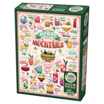 Puzzle Cobble Hill din 1000 de piese - Timp pentru cocktailuri fără alcool