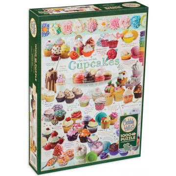 Puzzle Cobble Hill din 1000 de piese - Timpul pentru cupcake