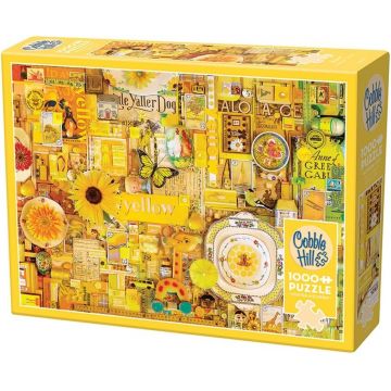 Puzzle Cobble Hill din 1000 piese - Galben