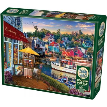 Puzzle Cobble Hill din 1000 piese - Galeria de lângă port