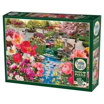 Puzzle Cobble Hill din 1000 piese - Grădina japoneză