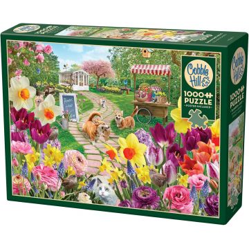 Puzzle Cobble Hill din 1000 piese -Jocurile de primăvară