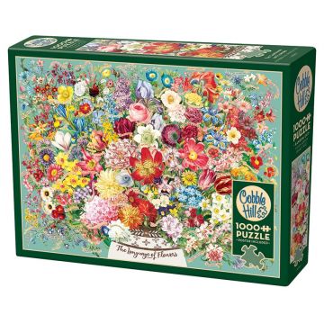 Puzzle Cobble Hill din 1000 piese - Limbajul florilor