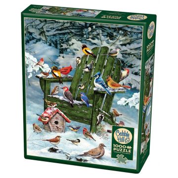 Puzzle Cobble Hill din 1000 piese - Pentru păsări