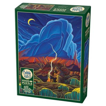 Puzzle Cobble Hill din 1000 piese - Toată noaptea
