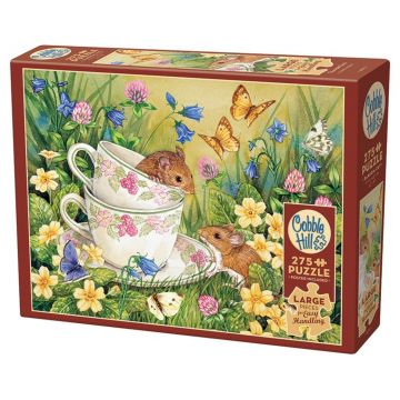 Puzzle Cobble Hill din 275 piese - Ceai pentru doi