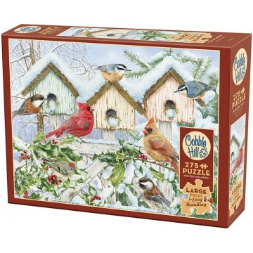 Puzzle Cobble Hill din 275 piese - Corul de iarnă